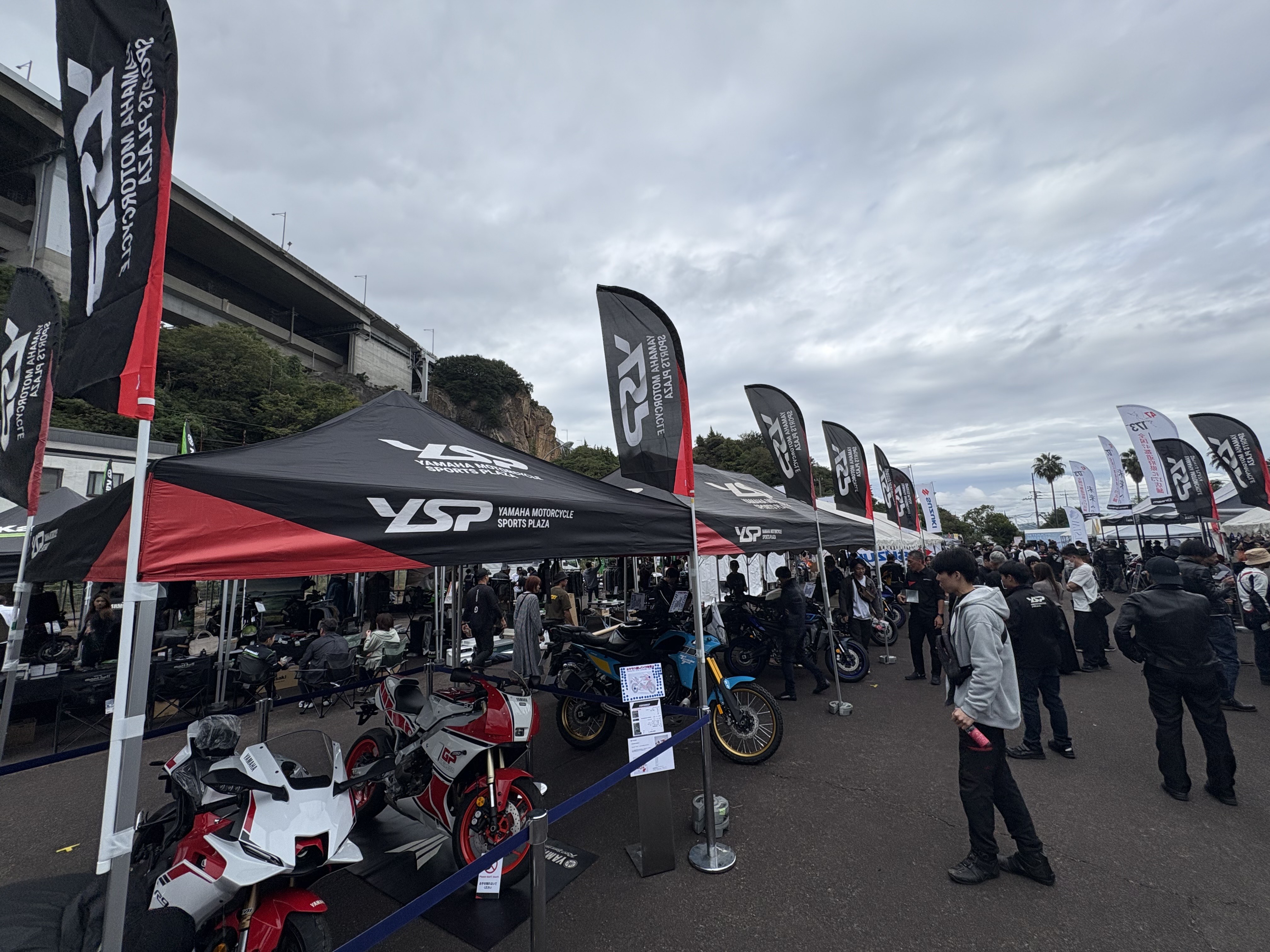 せとうちバイクフェスタでヤマハバイク人気投票！